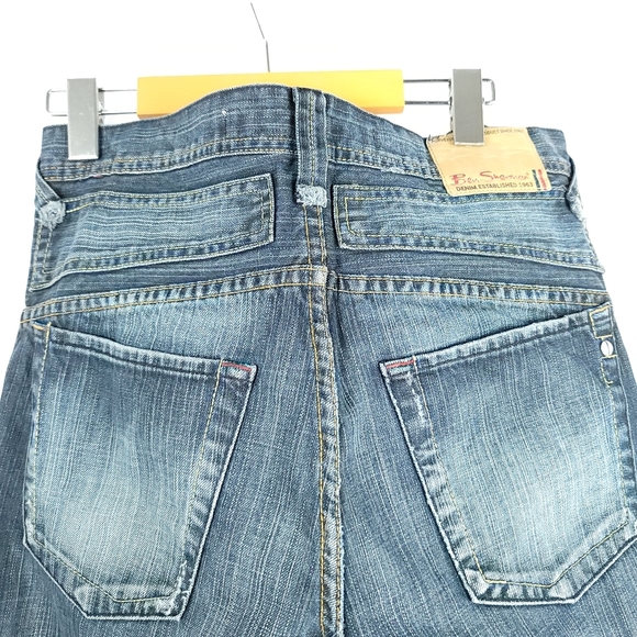 Men's Ben Sherman Button Fly Jeans - Picture 5 of 7